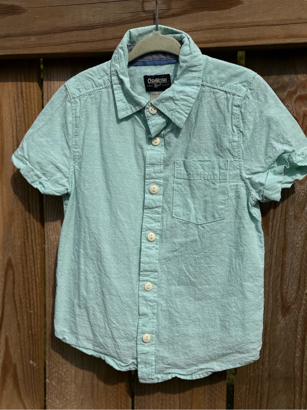 OshKosh B'gosh Short-Sleeve Button-Down Shirt Boys 4T 4